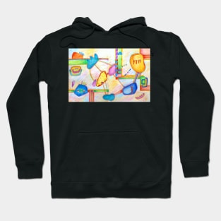 the neighbourhood abstract Hoodie